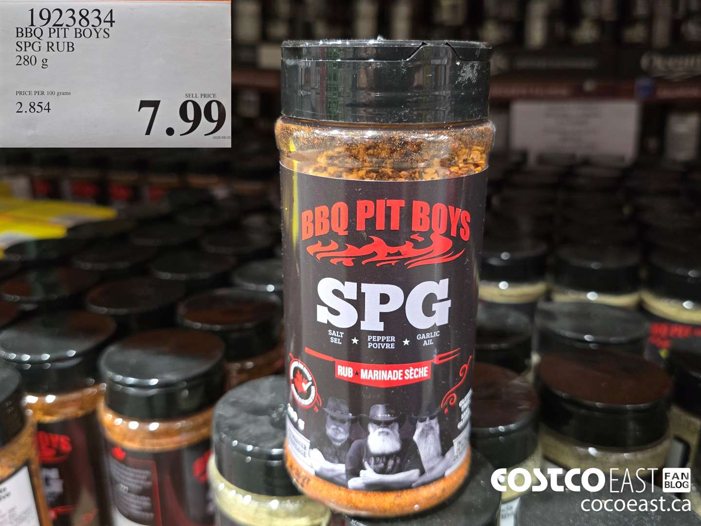 1923834 BBQ PIT BOYS SPG RUB 280 g $7.99