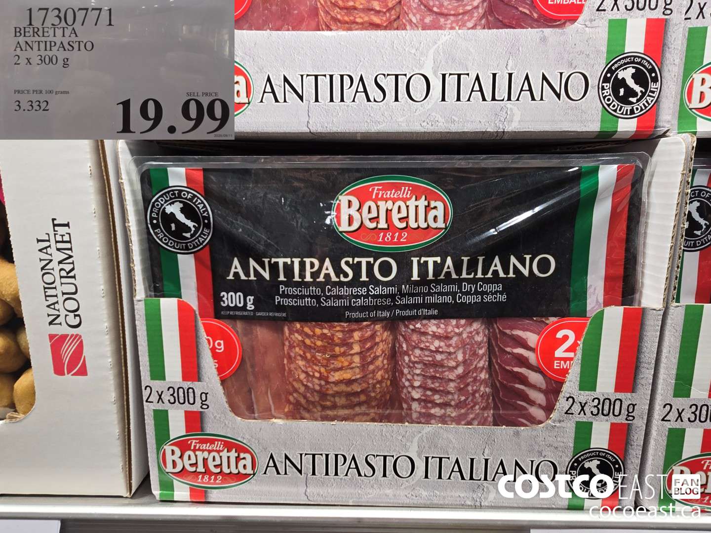 1730771 BERRETA ANTIPASTO 2 x 300 G $19.99