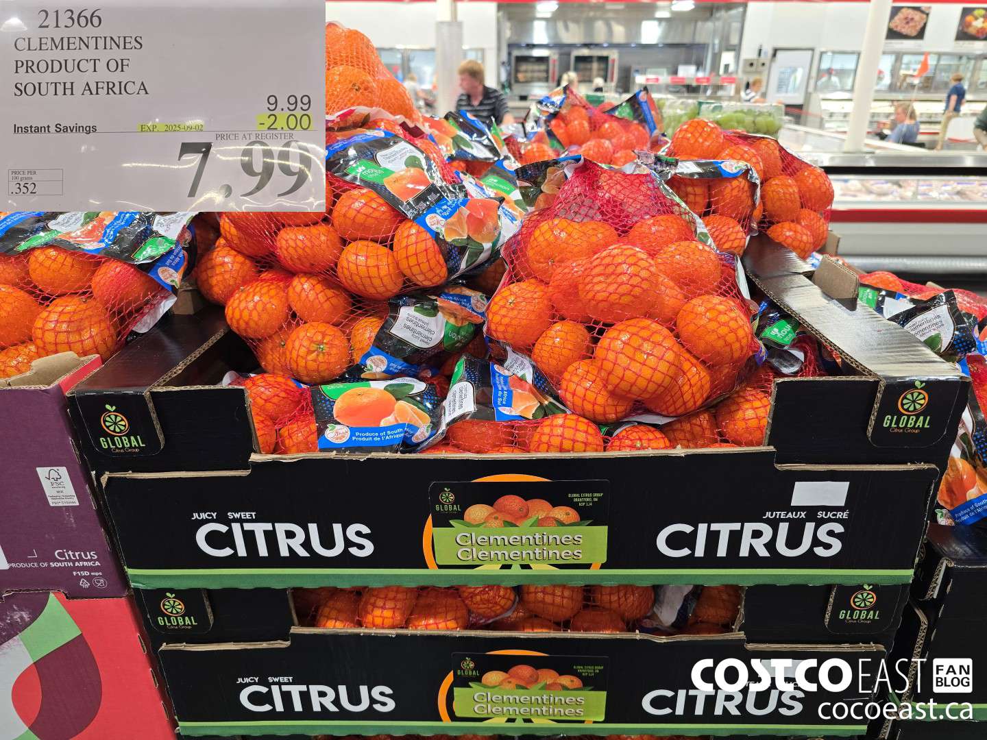 21366 CLEMENTINES PRODUCT OF SOUTH AFRICA ($2.00 INSTANT SAVINGS EXPIRES ON 2025-09-02) $7.99