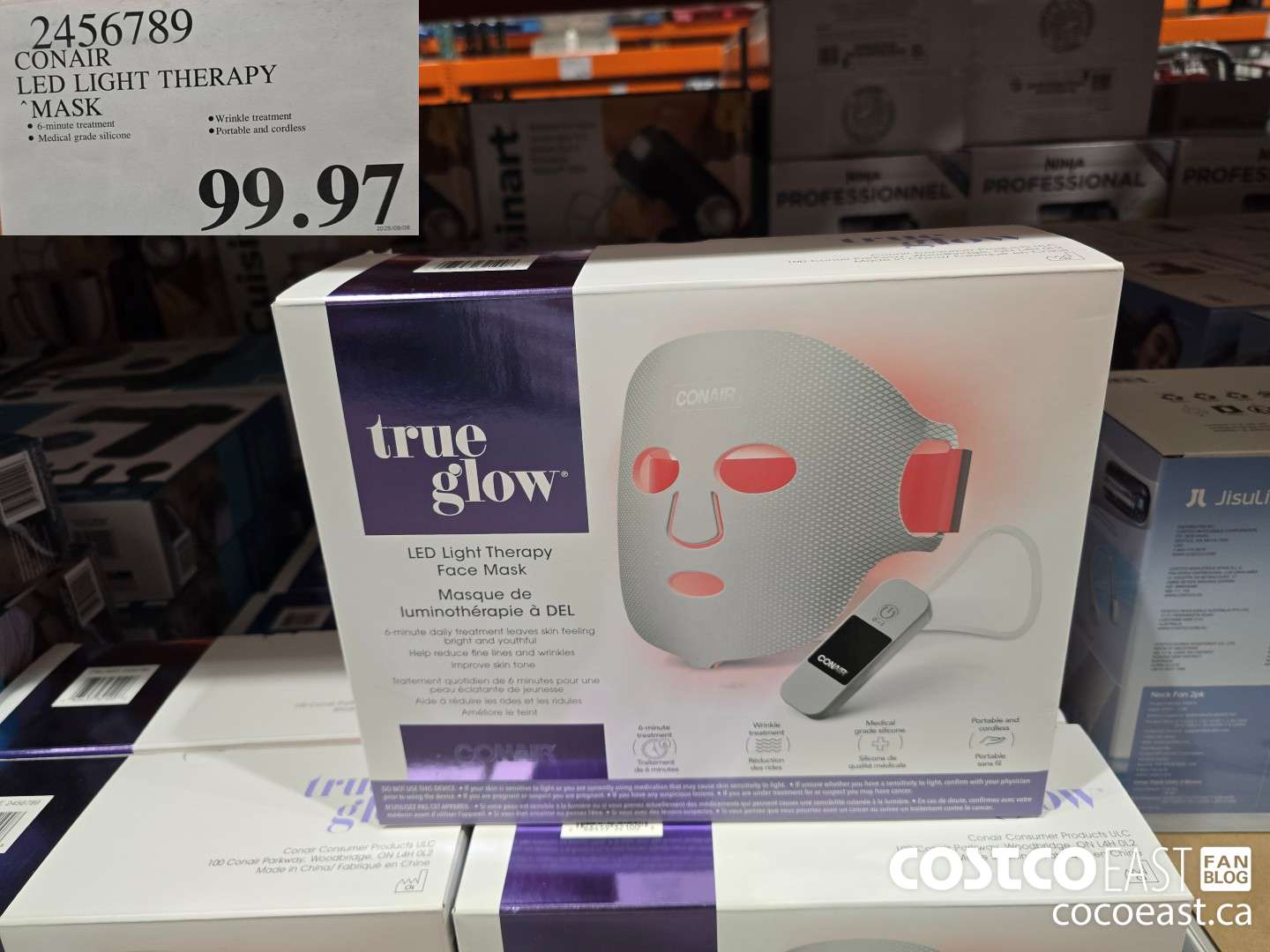 2456789 CONAIR LED LIGHT THERAPY MASK $99.97