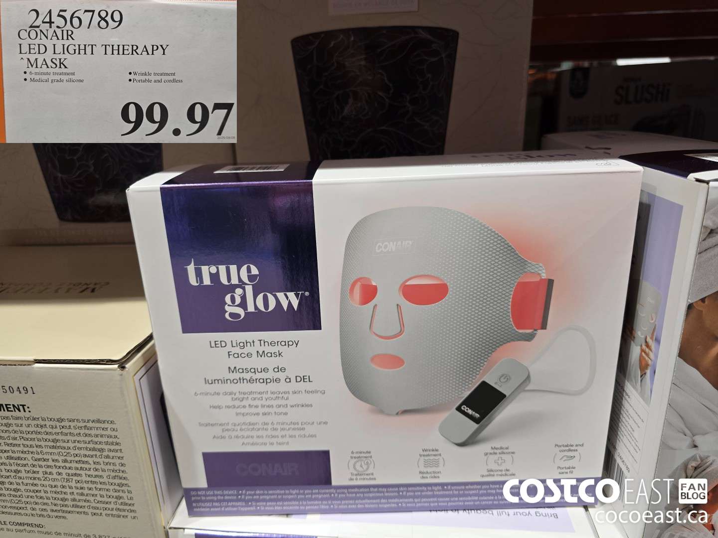 2456789 CONAIR LED LIGHT THERAPY MASK $99.97