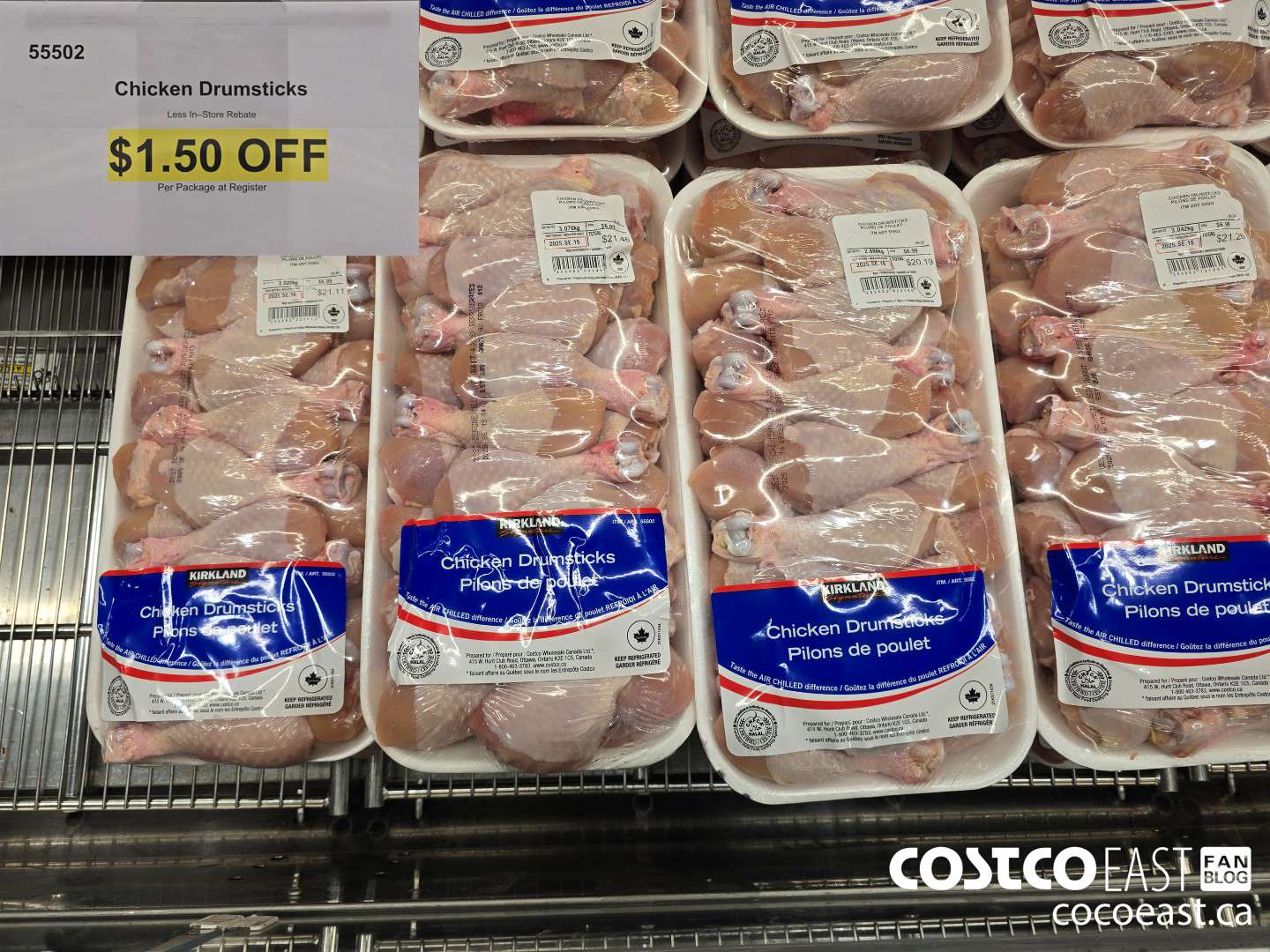 55502 Chicken Drumsticks ($1.50 INSTANT SAVINGS)