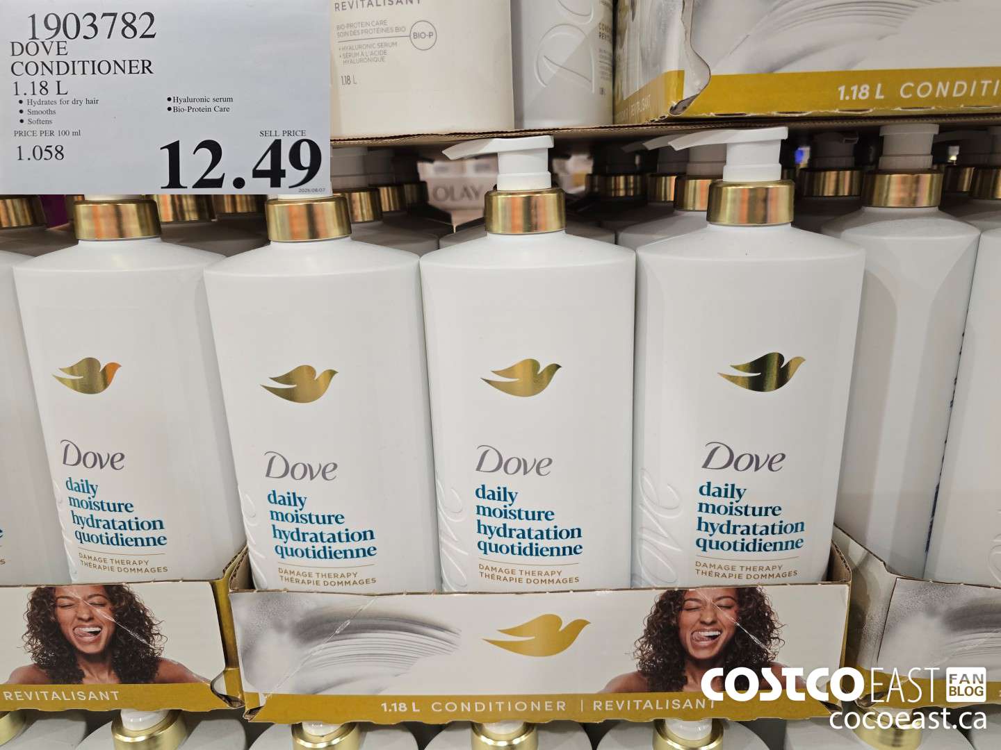 1903782 DOVE CONDITIONER 1.18 L $12.49