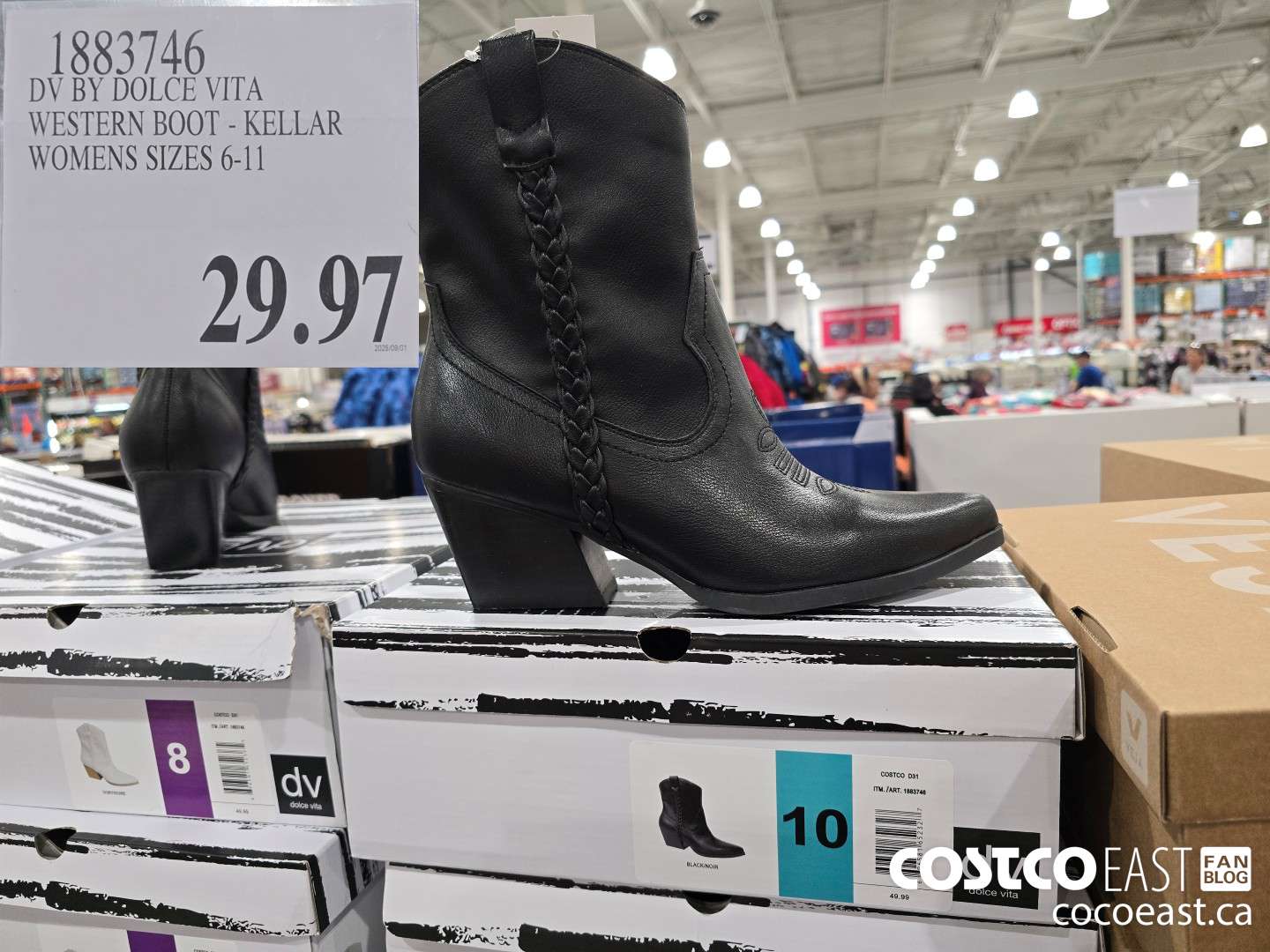 1883746 DV BY DOLCE VITA WESTERN BOOT - KELLAR WOMENS SIZES 6-11 $29.97