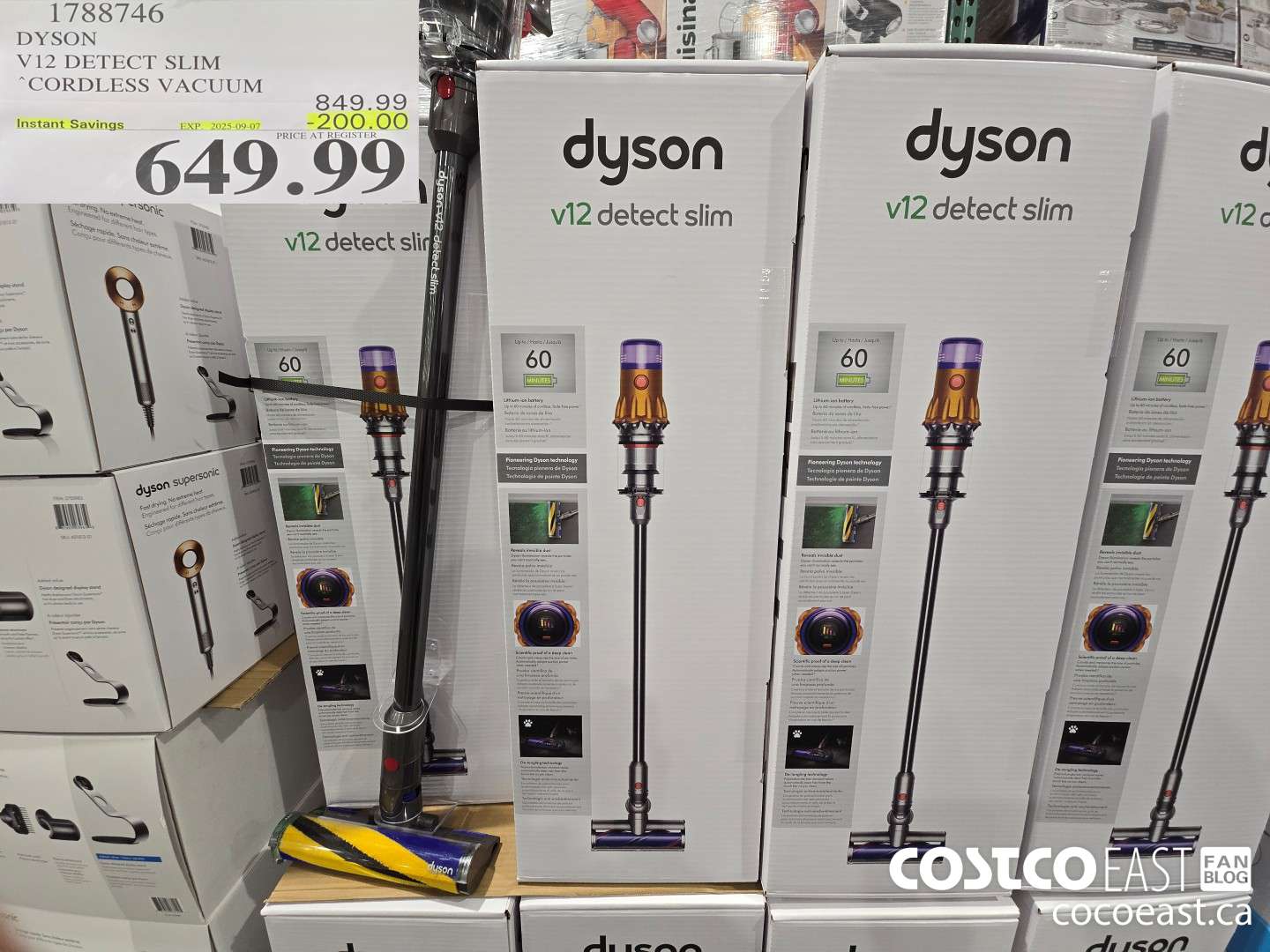 1788746 DYSON V12 DETECT SLIM CORDLESS VACUUM ($200.00 INSTANT SAVINGS EXPIRES ON 2025-09-07) $649.99