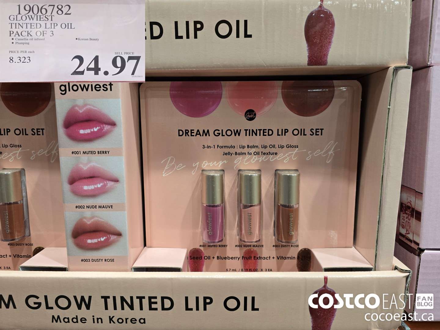 1906782 GLOWIEST TINTED LIP OIL PACK OF 3 $24.97
