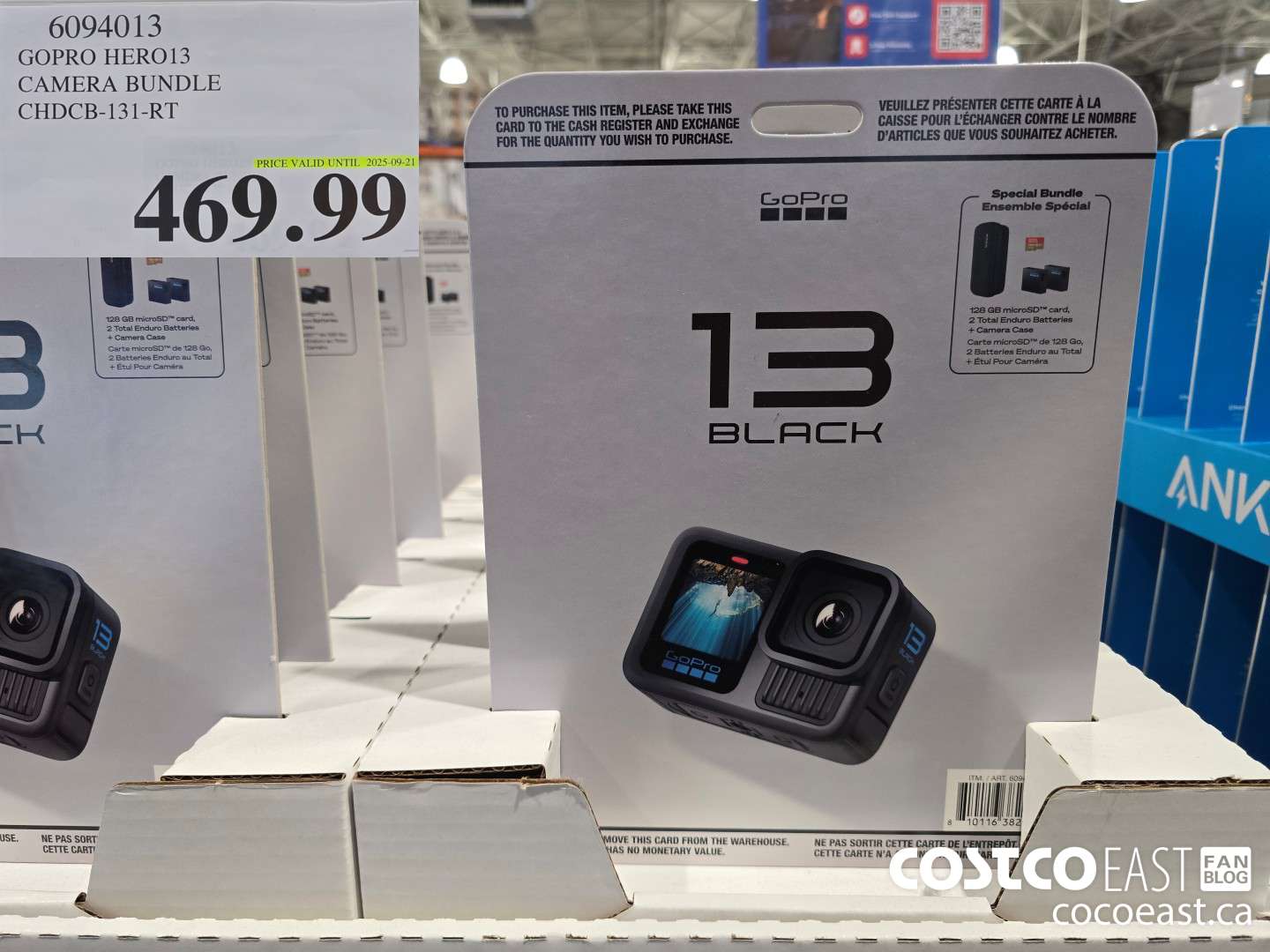 6094013 GOPRO HERO 13 BUNDLE CHDCB-131-RT $469.99