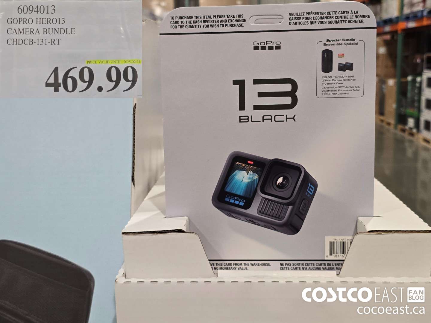 6094013 GOPRO HERO 13 BUNDLE CHDCB-131-RT $469.99