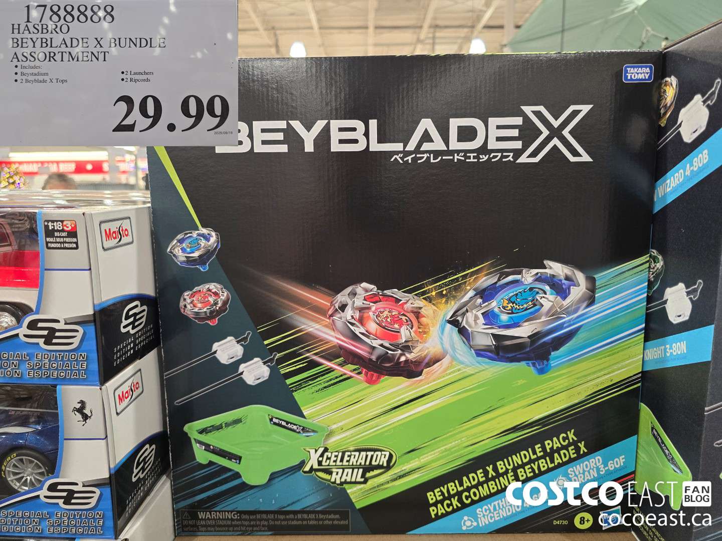 1788888 HASBRO BEYBLADE X BUNDLE ASSORTMENT $29.99