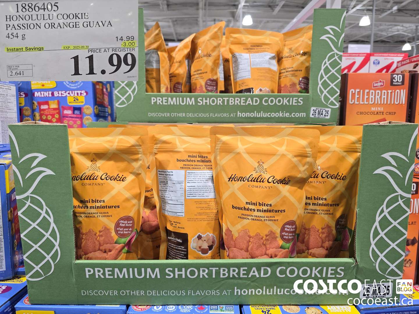 1886405 HONOLULU COOKIE PASSION ORANGE GUAVA 454 g ($3.00 INSTANT SAVINGS EXPIRES ON 2025-09-30) $11.99