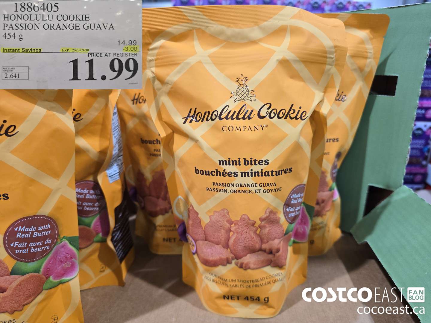 1886405 HONOLULU COOKIE PASSION ORANGE GUAVA 454 g ($3.00 INSTANT SAVINGS EXPIRES ON 2025-09-30) $11.99