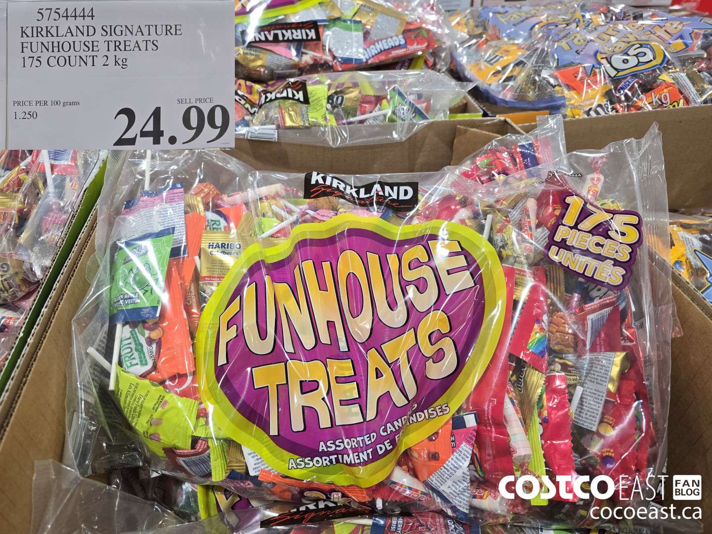 5754444 KIRKLAND SIGNATURE FUNHOUSE TREATS 2.0 kg $24.99