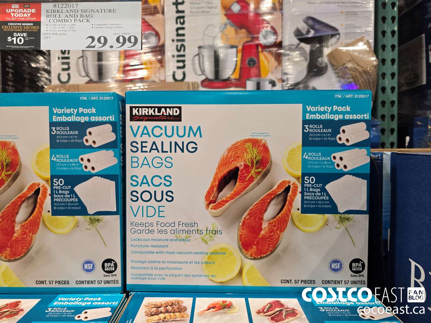 8122017 KIRKLAND SIGNATURE ROLL AND BAG COMBO PACK ($10.00 INSTANT SAVINGS EXPIRES ON 2025-09-28) $19.99