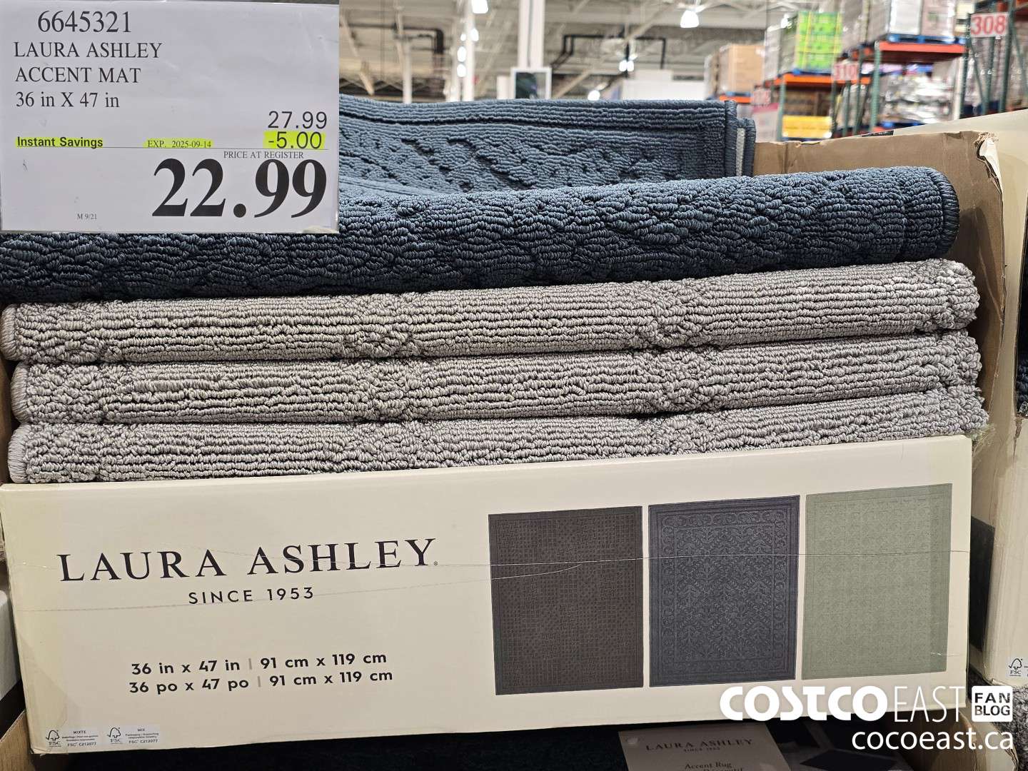 6645321 LAURA ASHLEY ACCENT MAT 36