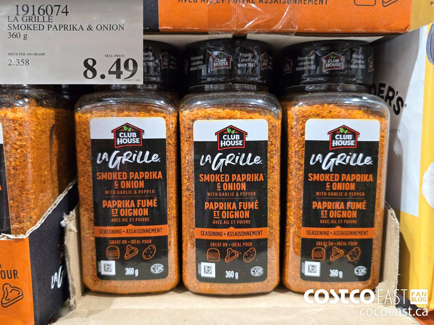 1916074 LA GRILLE SMOKED PAPRIKA & ONION 360 G $8.49