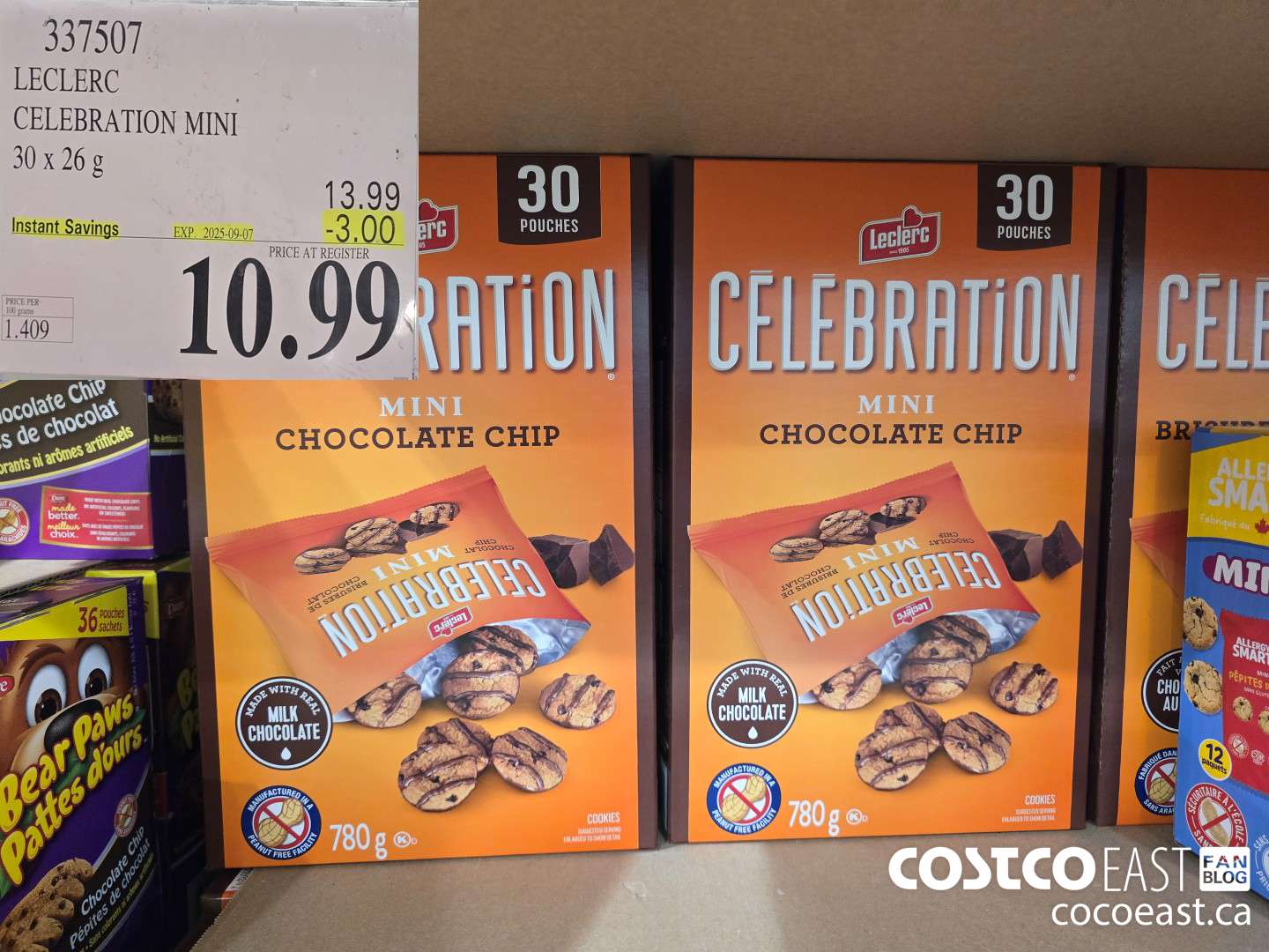 337507 LECLERC CELEBRATION MINI 30 X 26 G ($3.00 INSTANT SAVINGS EXPIRES ON 2025-09-07) $10.99