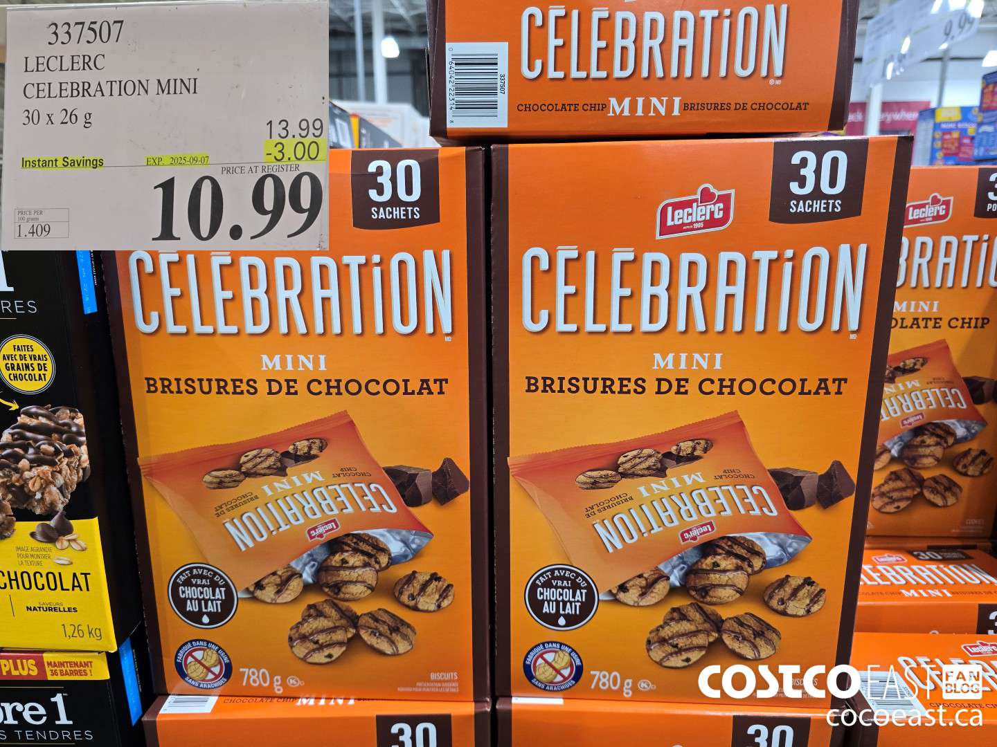 337507 LECLERC CELEBRATION MINI 30 X 26 G ($3.00 INSTANT SAVINGS EXPIRES ON 2025-09-07) $10.99