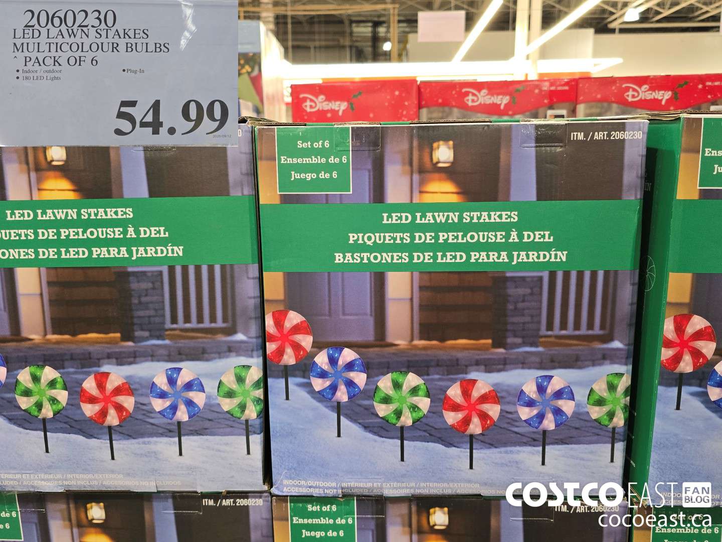 2060230 LED LAWN STAKES MULTICOLOUR BULBS PACK OF 6 $54.99