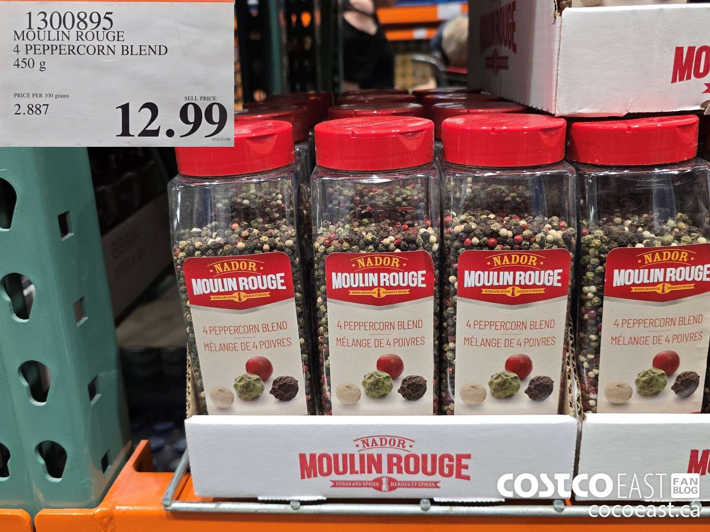 1300895 MOULIN ROUGE 4 PEPPERCORN BLEND 450 g $12.99