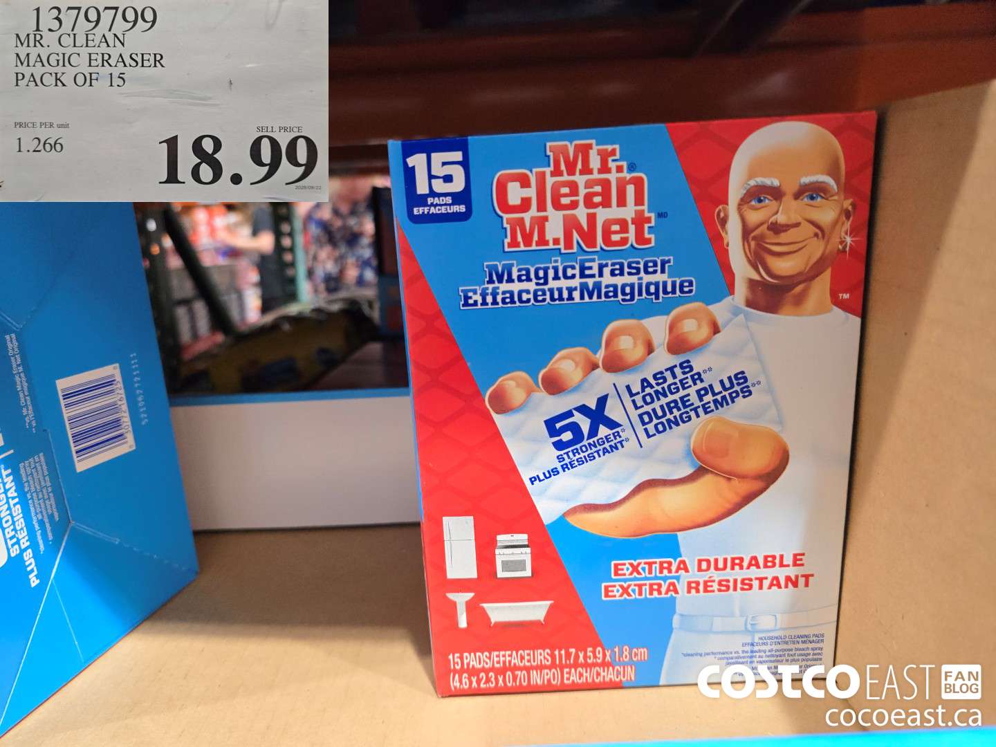1379799 MR. CLEAN MAGIC ERASER PACK OF 15 $18.99