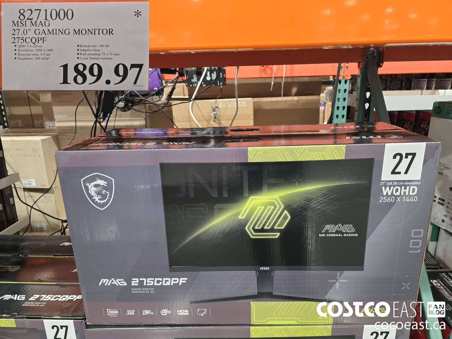 8271000 MSI MAG 27.0