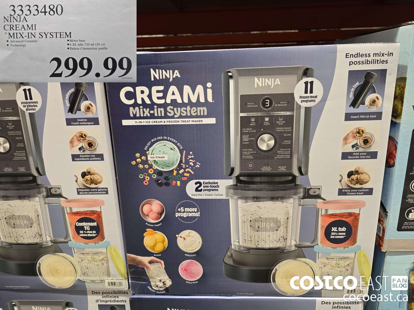 3333480 NINJA CREAMI MIX-IN SYSTEM $299.99