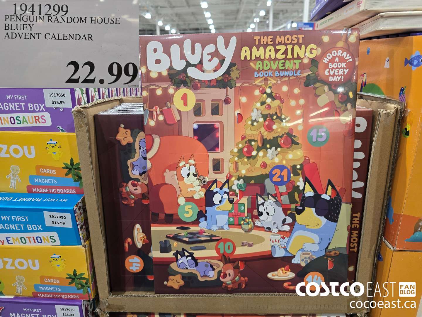 1941299 PENGUIN RANDOM HOUSE BLUEY ADVENT CALENDAR $22.99