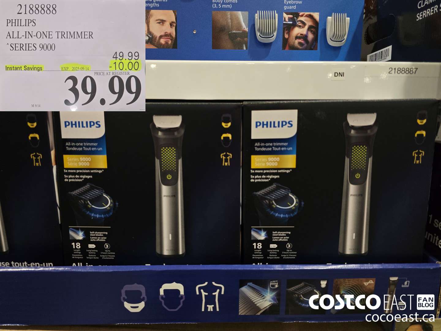 2188888 PHILIPS MULTI-GROOMER “SERIES 9000 ($10.00 INSTANT SAVINGS EXPIRES ON 2025-09-14) $39.99