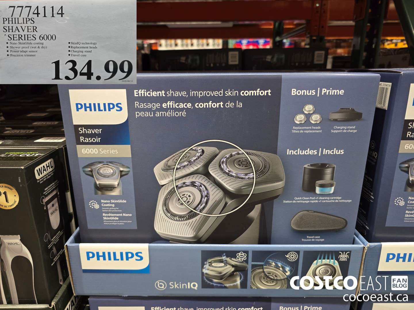7774114 PHILIPS SHAVER “SERIES 6000 $134.99