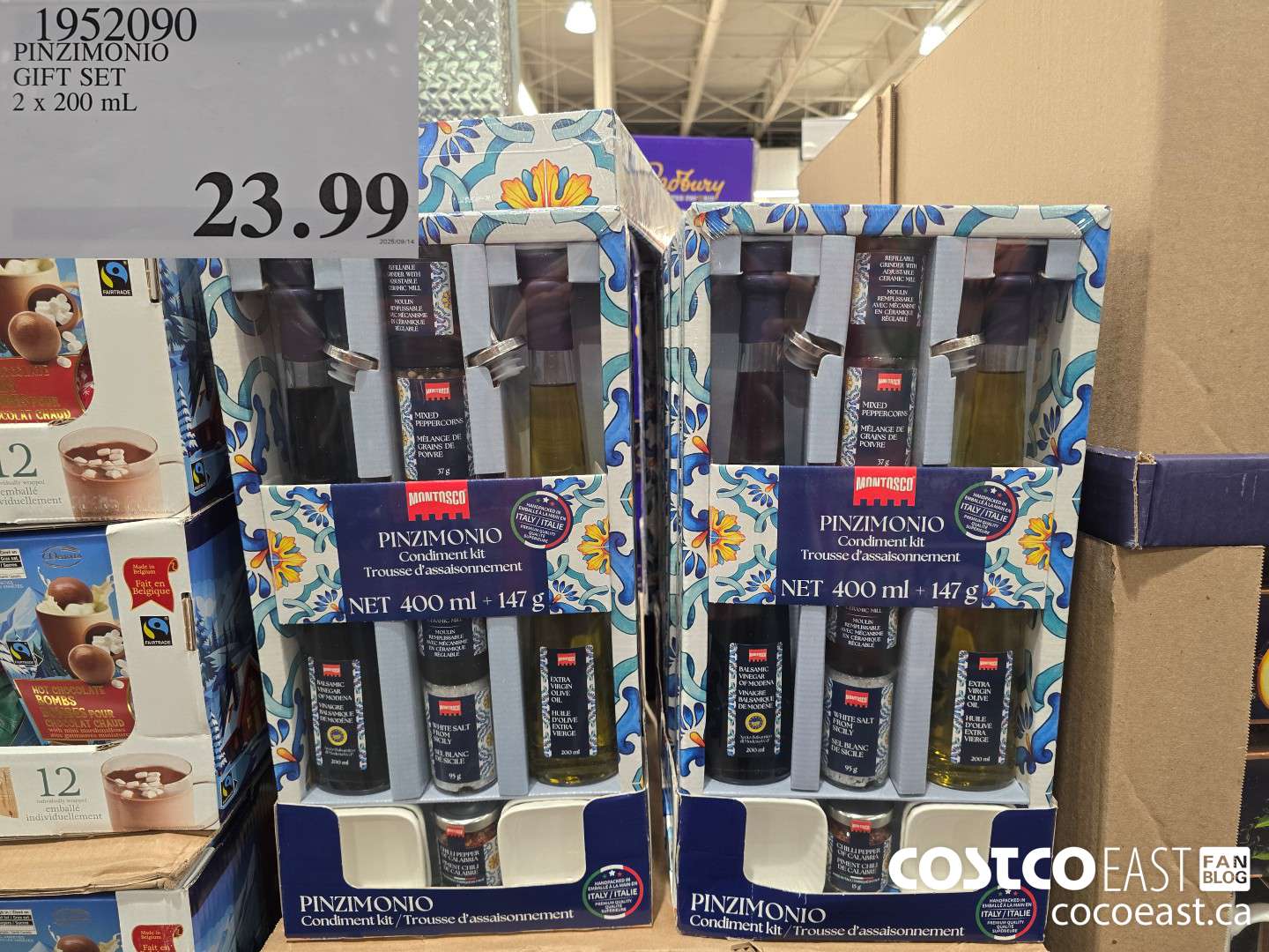 1952090 PINZIMONIO GIFT SET 2 X 200 ML $23.99