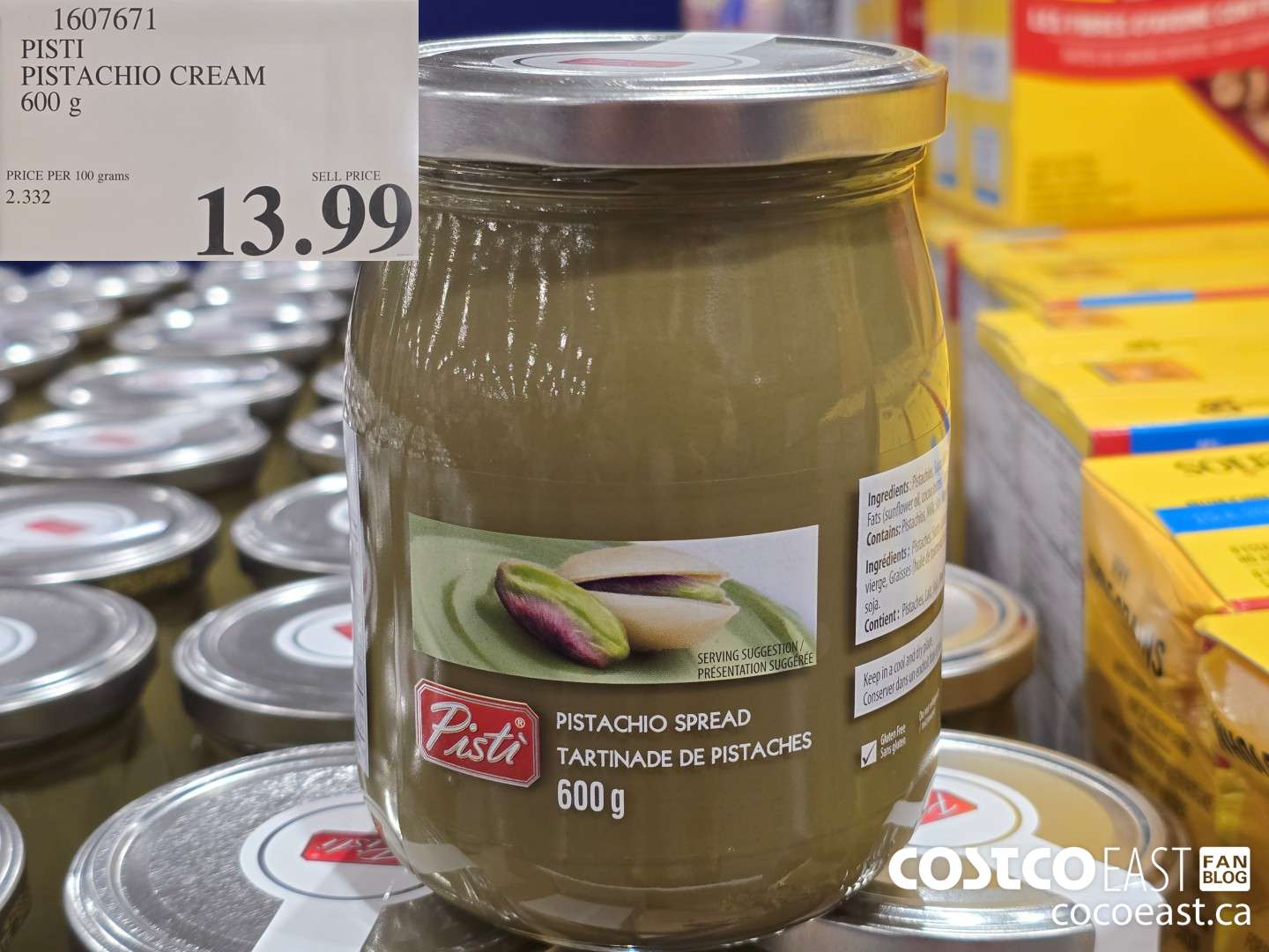1607671 PISTI PISTACHIO CREAM 600 g $13.99