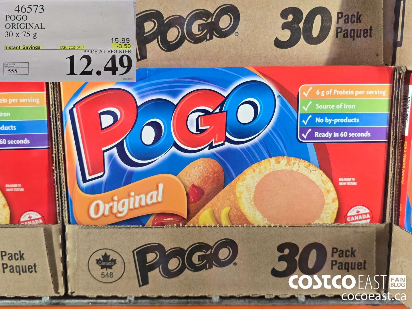 46573 POGO ORIGINAL 30 x 75g ($3.50 INSTANT SAVINGS EXPIRES ON 2025-09-14) $12.49