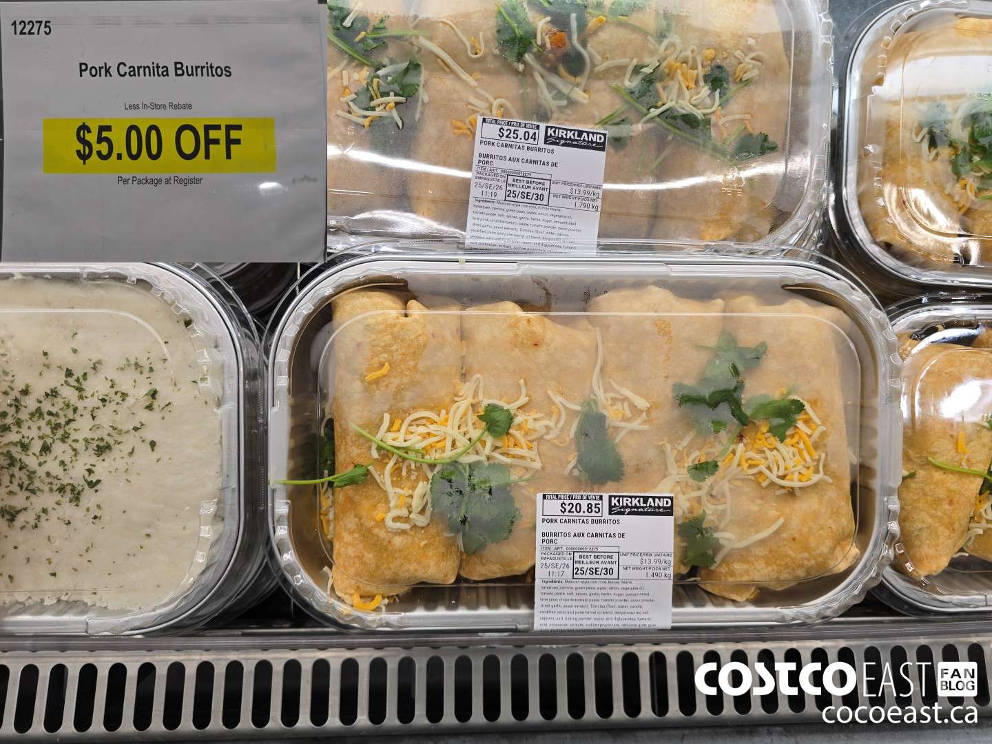 12275 Pork Carnita Burritos ($5.00 INSTANT SAVINGS)