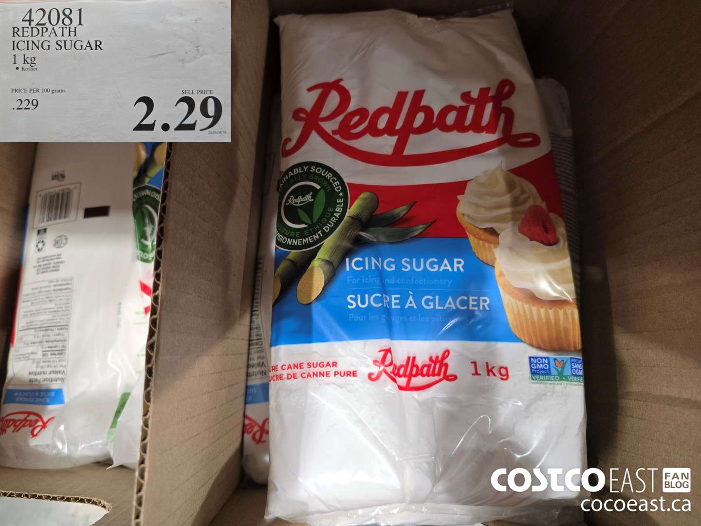 42081 REDPATH ICING SUGAR 1 KG $2.29