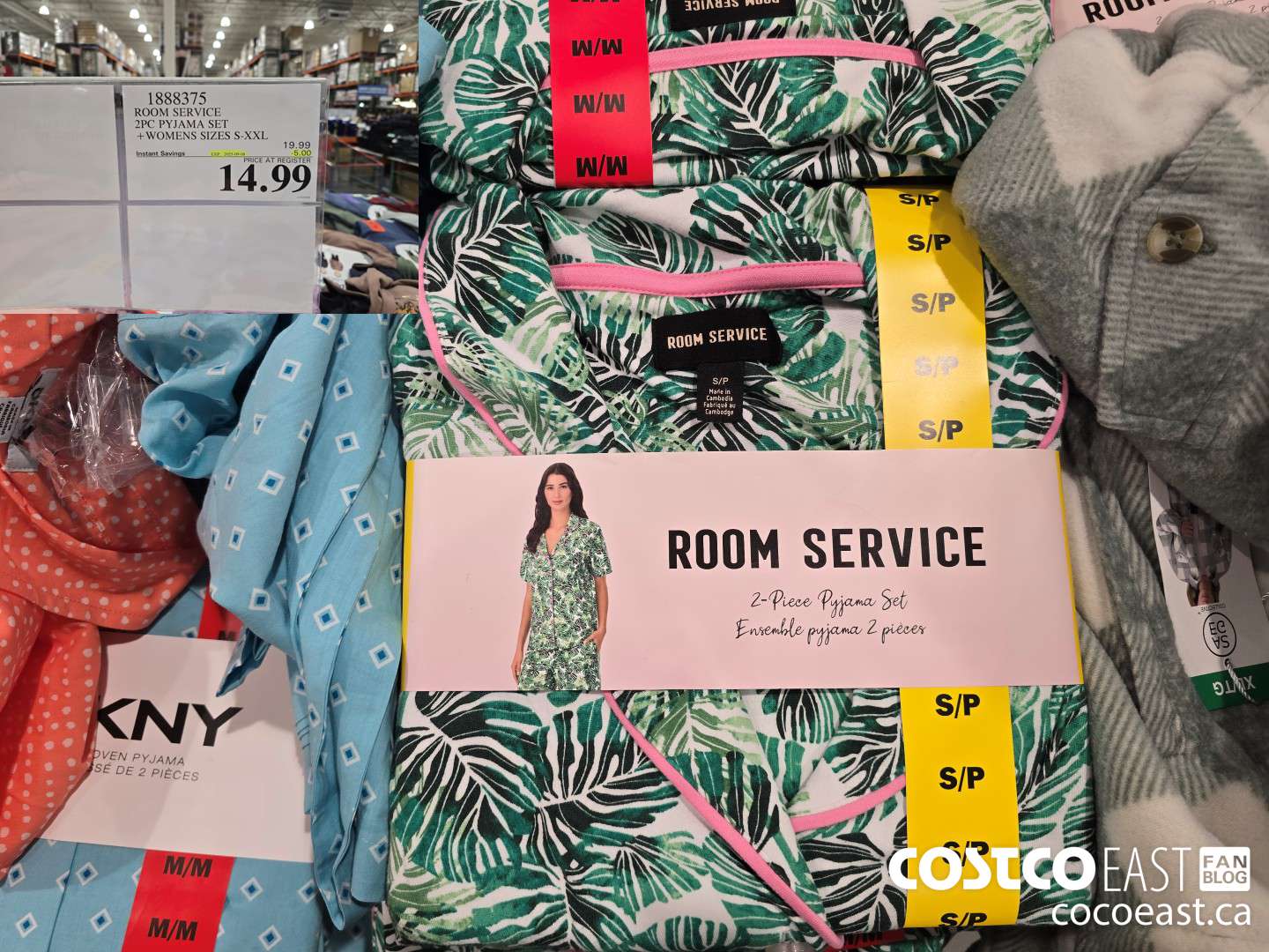 1888375 ROOM SERVICE 2PC PYJAMA SET +WOMENS SIZES S-XXL ($5.00 INSTANT SAVINGS EXPIRES ON 2025-09-08) $14.99