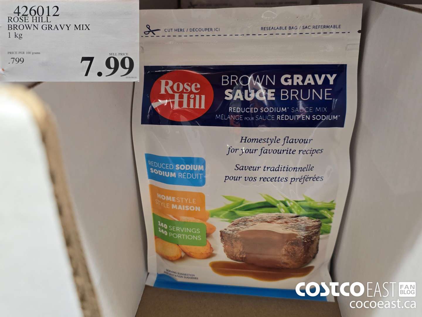 426012 ROSE HILL BROWN GRAVY 1 kg $7.99