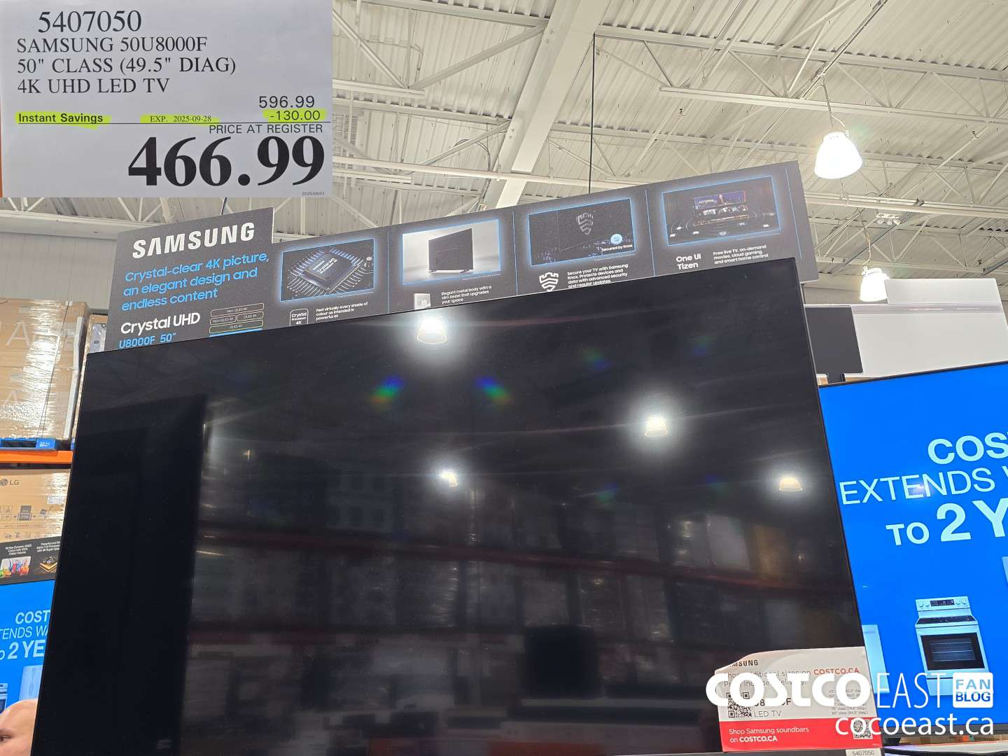 5407050 SAMSUNG 50U8000F 50