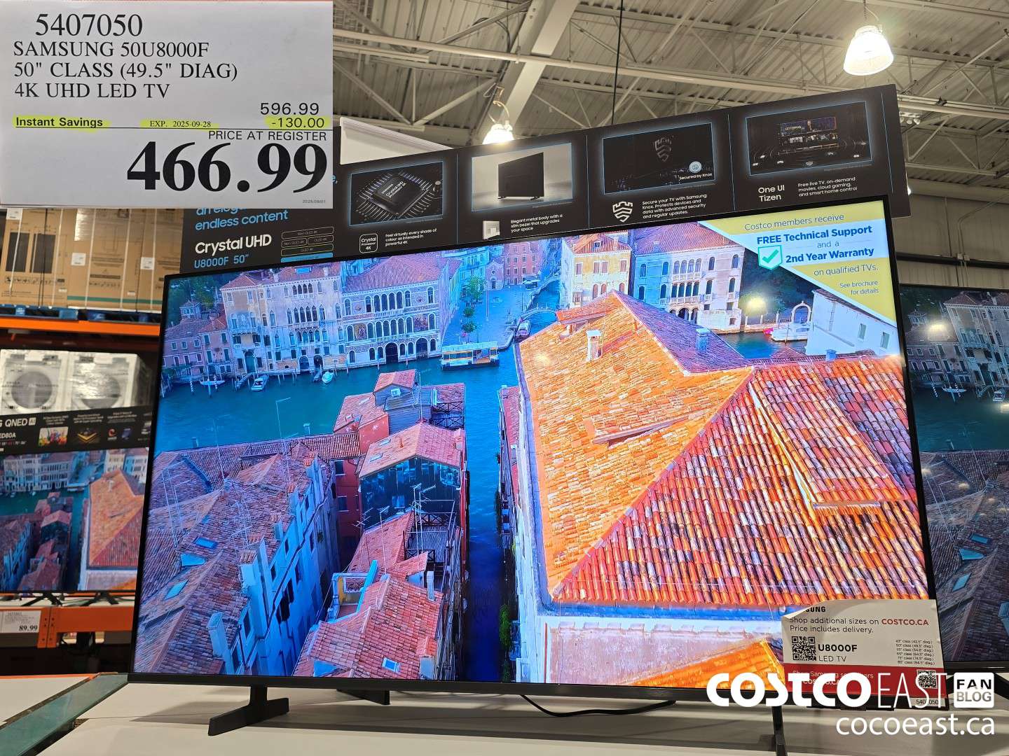 5407050 SAMSUNG 50U8000F 50