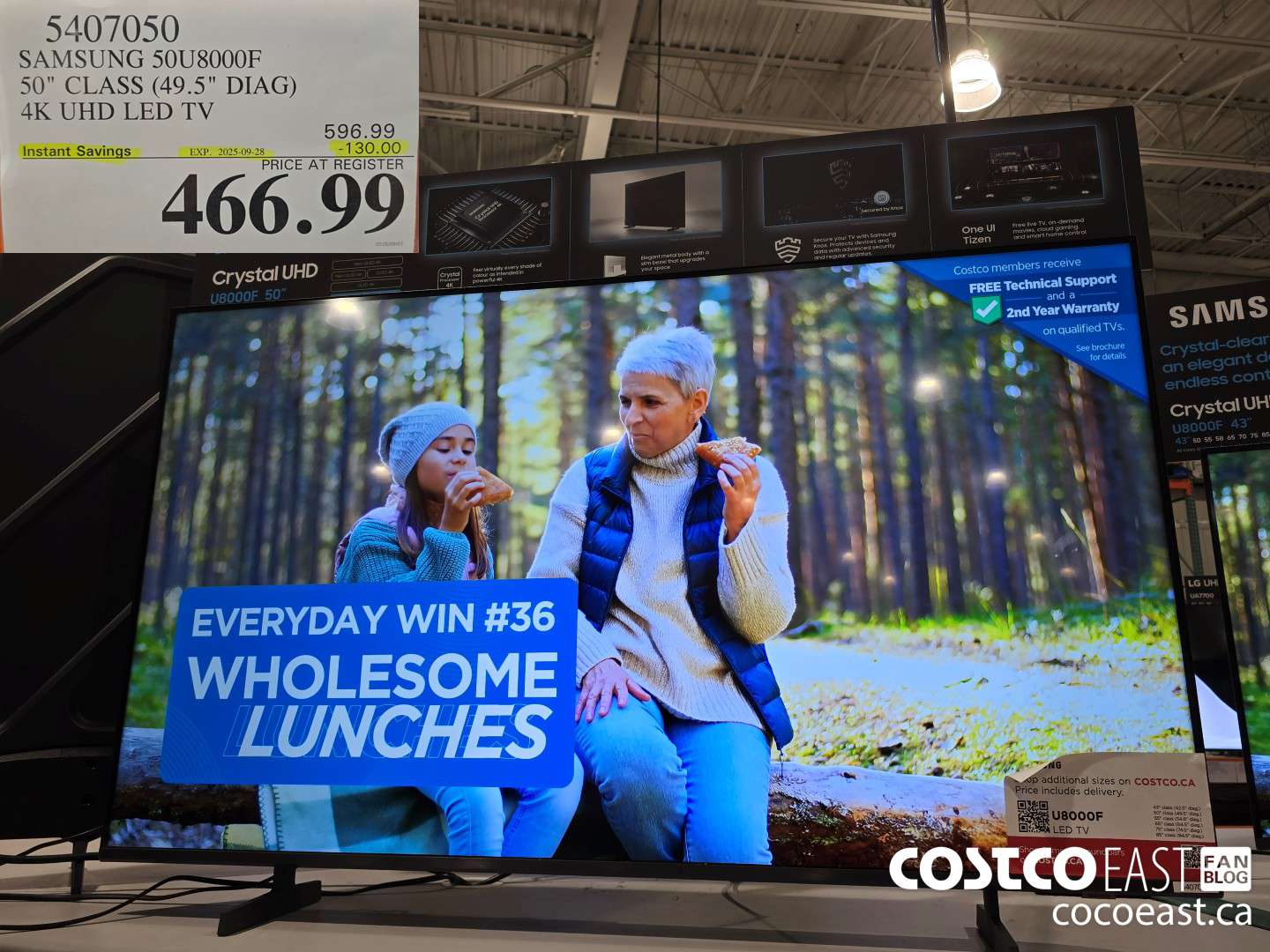 5407050 SAMSUNG 50U8000F 50