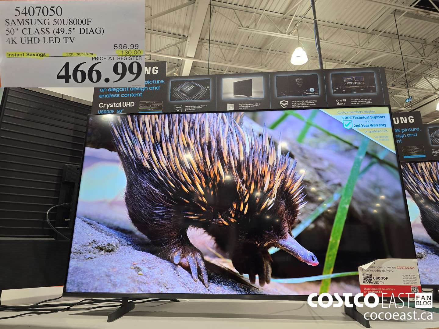 5407050 SAMSUNG 50U8000F 50