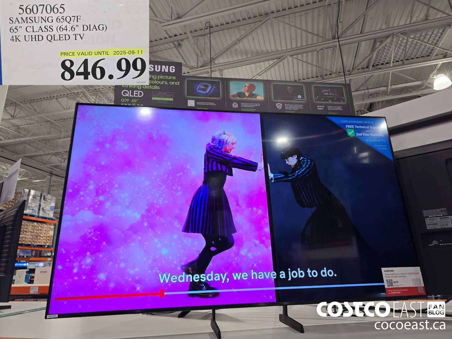 5607065 SAMSUNG 65Q7F 65