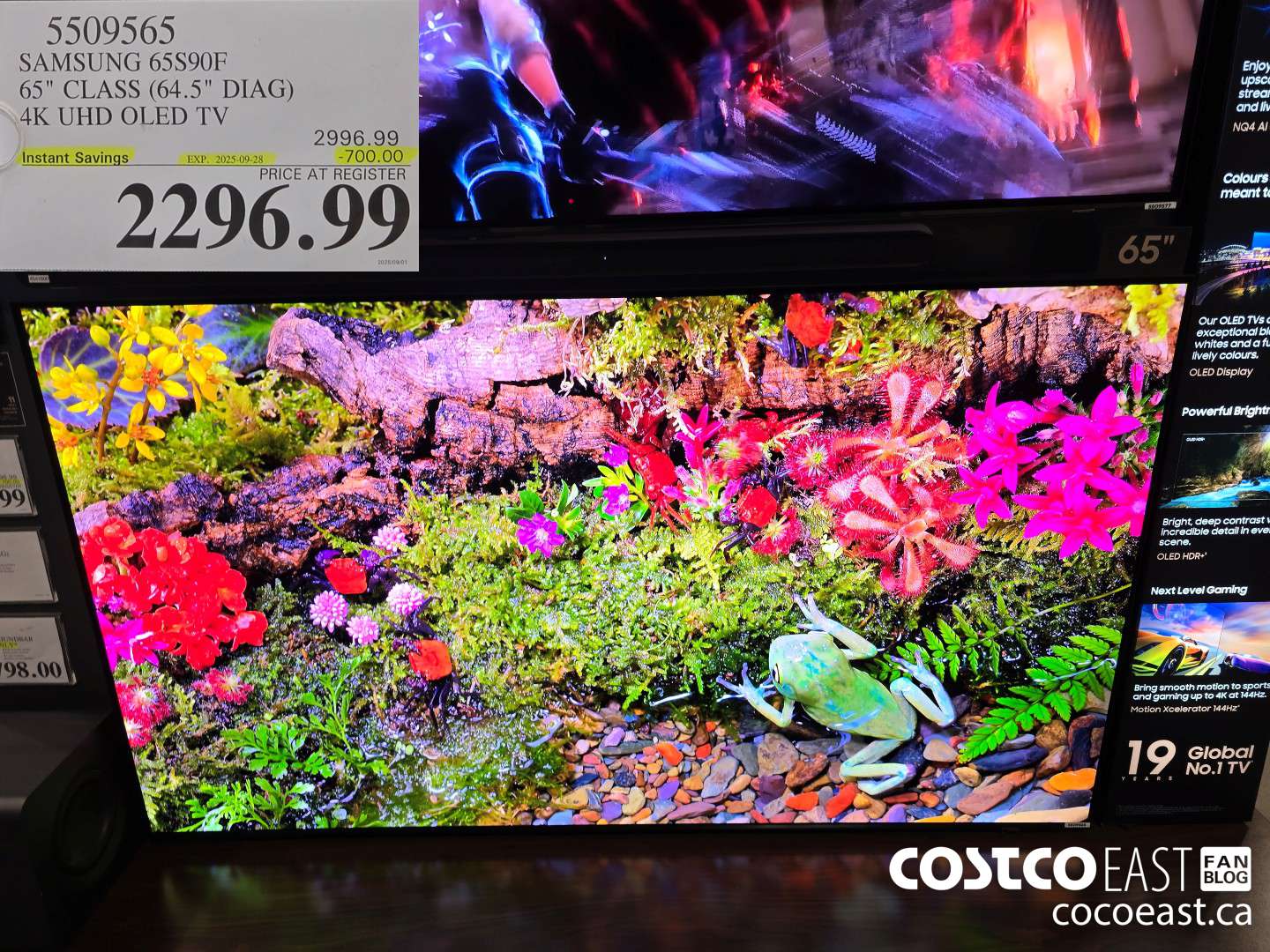 5509565 SAMSUNG 65S90F 65