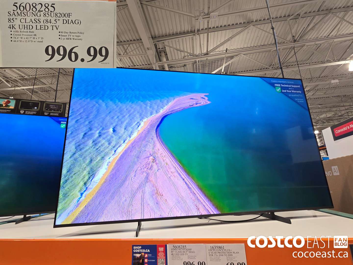 5608285 SAMSUNG 85U8200F 85