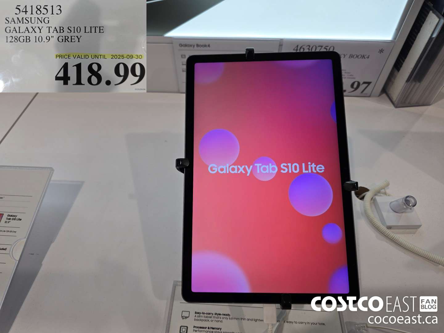 5418513 SAMSUNG GALAXY TAB S10 LITE 128GB 10.9