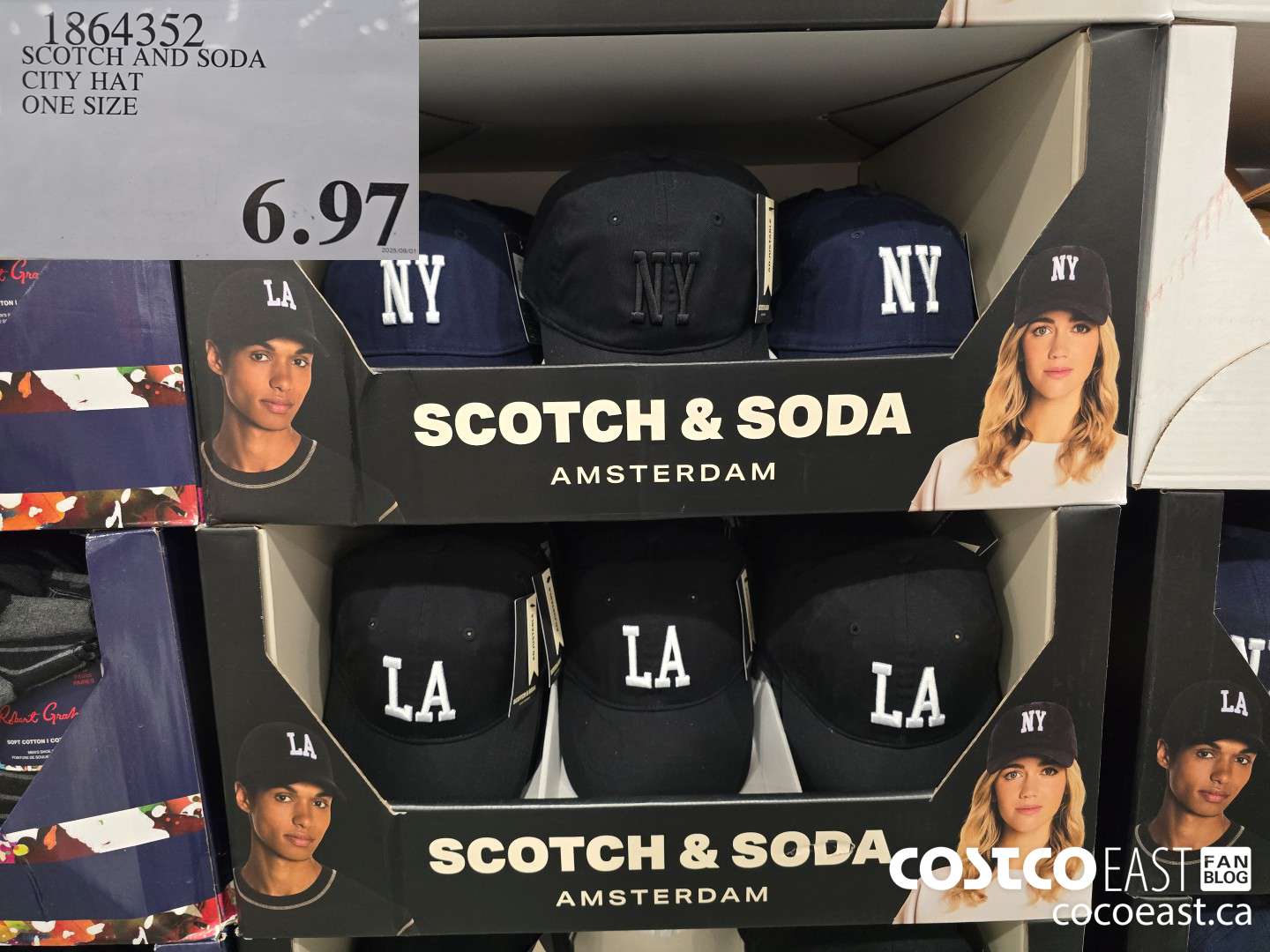 1864352 SCOTCH AND SODA CITY HAT ONE SIZE $6.97