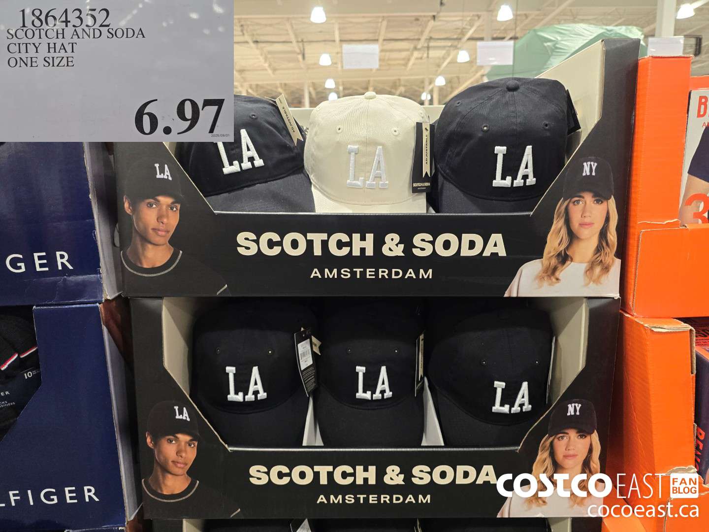 1864352 SCOTCH AND SODA CITY HAT ONE SIZE $6.97