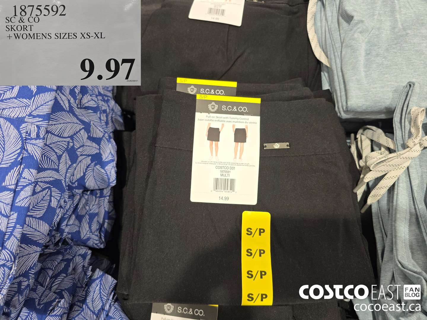 1875592 SC & CO SKORT +WOMENS SIZES XS-XL $9.97