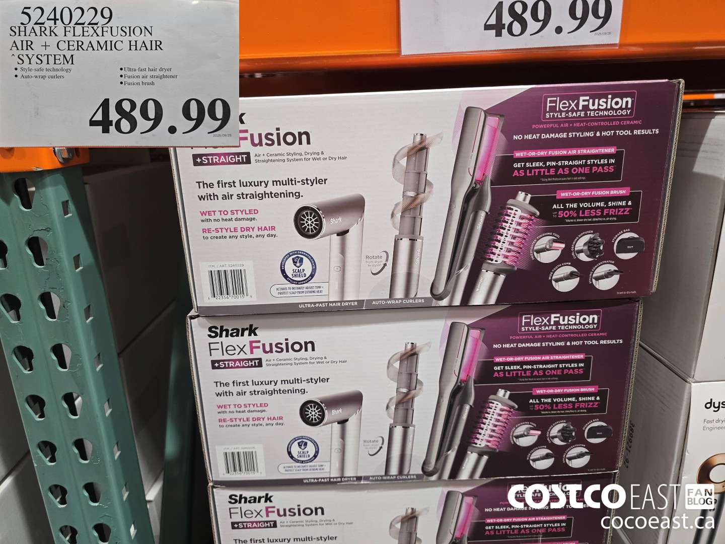 5240229 SHARK FLEXFUSION AIR + CERAMIC HAIR SYSTEM $489.99