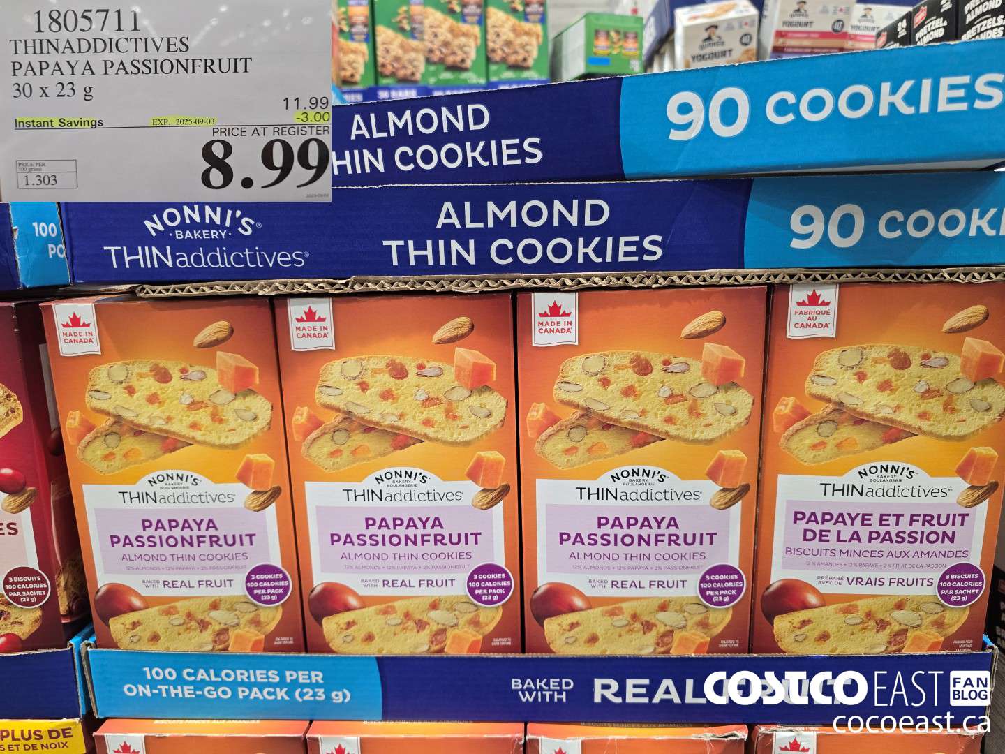 1805711 THINADDICTIVES PAPAYA PASSIONFRUIT 30 x 23 g ($3.00 INSTANT SAVINGS EXPIRES ON 2025-09-03) $8.99