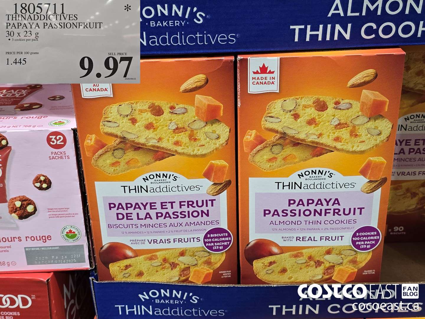 1805711 THINADDICTIVES PAPAYA PASSIONFRUIT 30 x 23 g $9.97